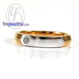 แหวนเงิน แหวนเพชร แหวนแต่งงาน แหวนหมั้น-R1250dipg-wg